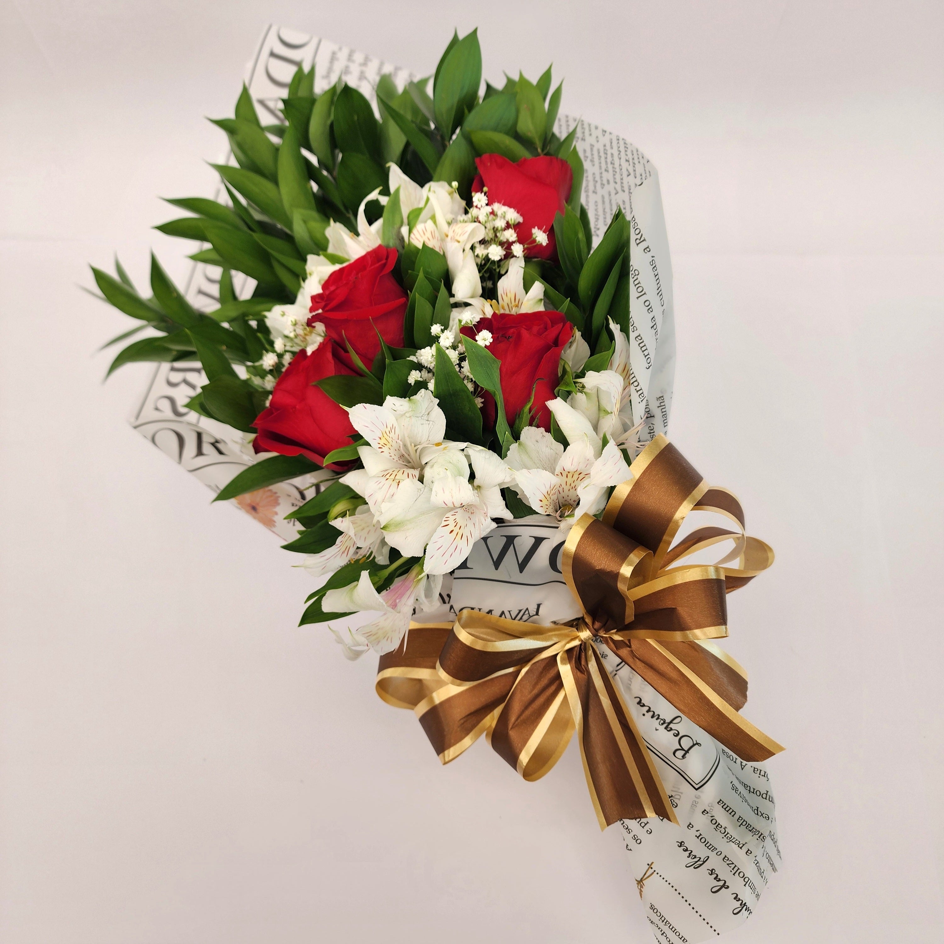 Ramalhete Quarteto de Rosas