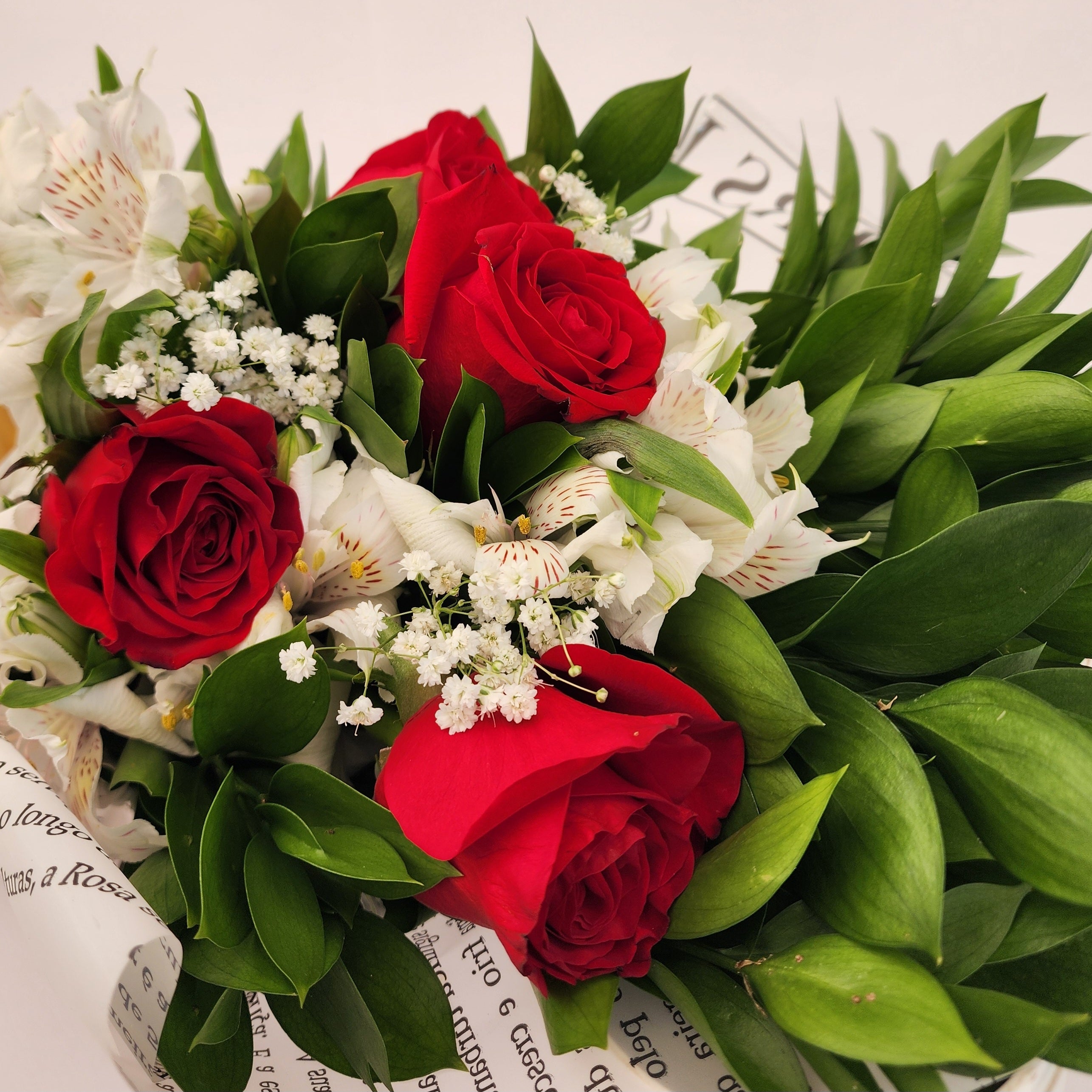 Ramalhete Quarteto de Rosas